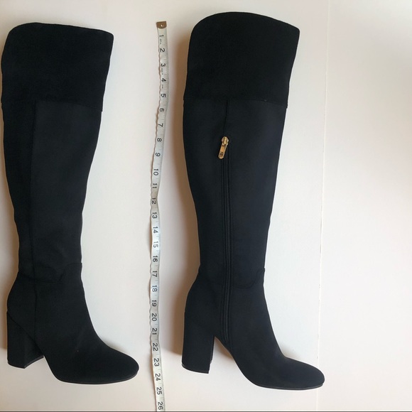 Tommy Hilfiger Black Neela2 Knee High Riding Boots - Picture 5 of 16